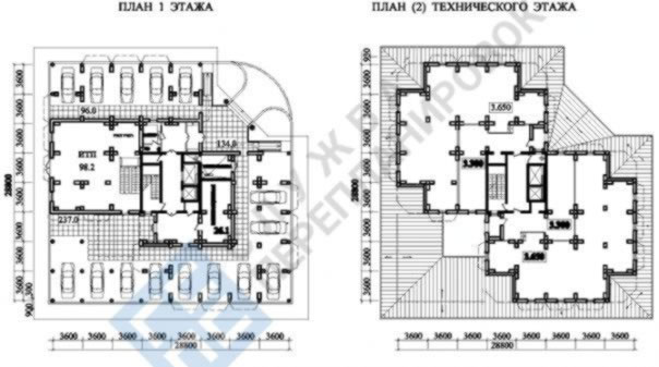 Планы типовых этажей в серии дома Юбилейный