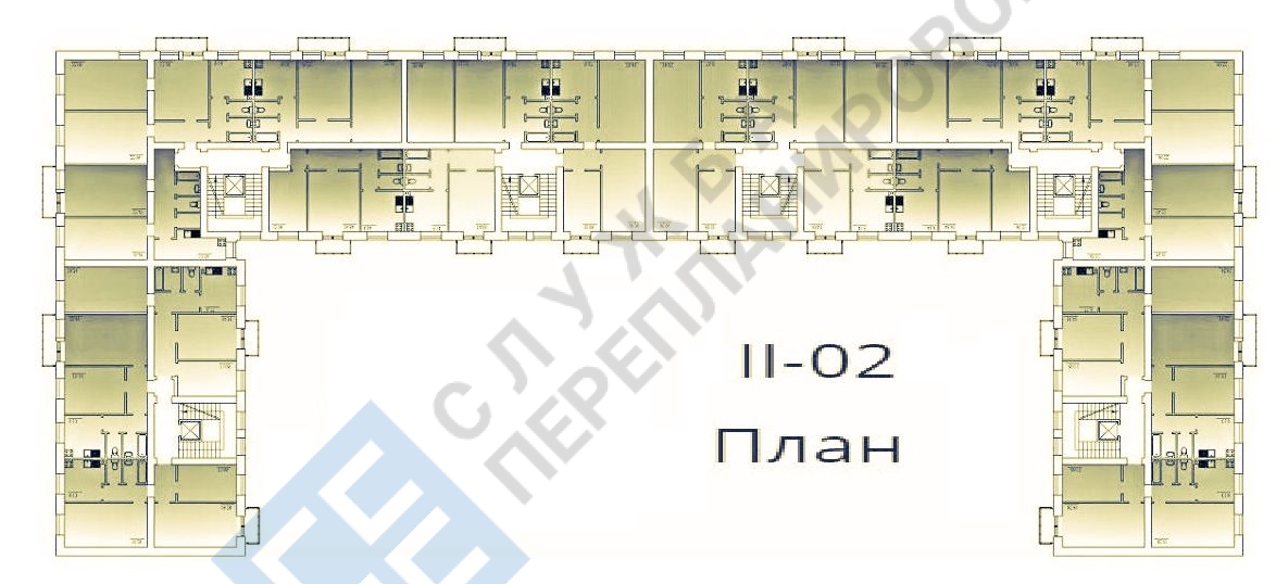 План этажа серии II-02