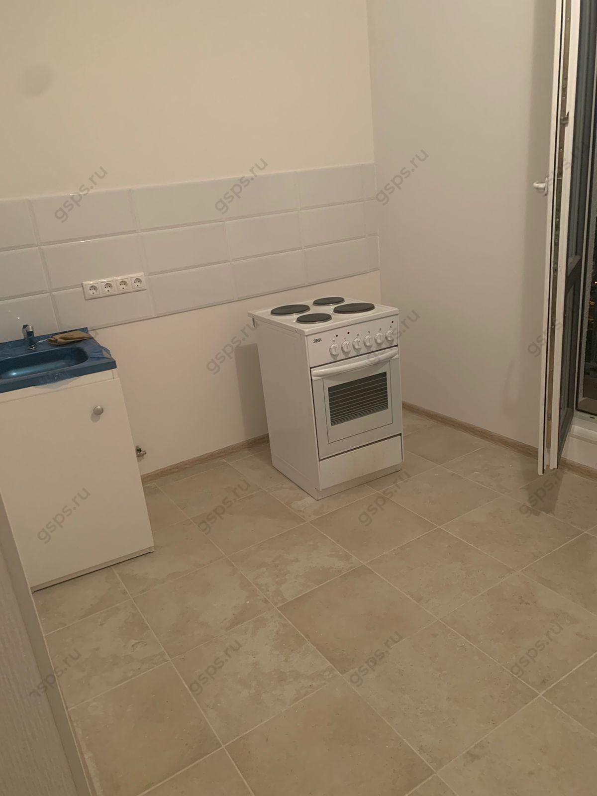 Расположение мойки и плиты на кухне при приемке жилищной инспекции