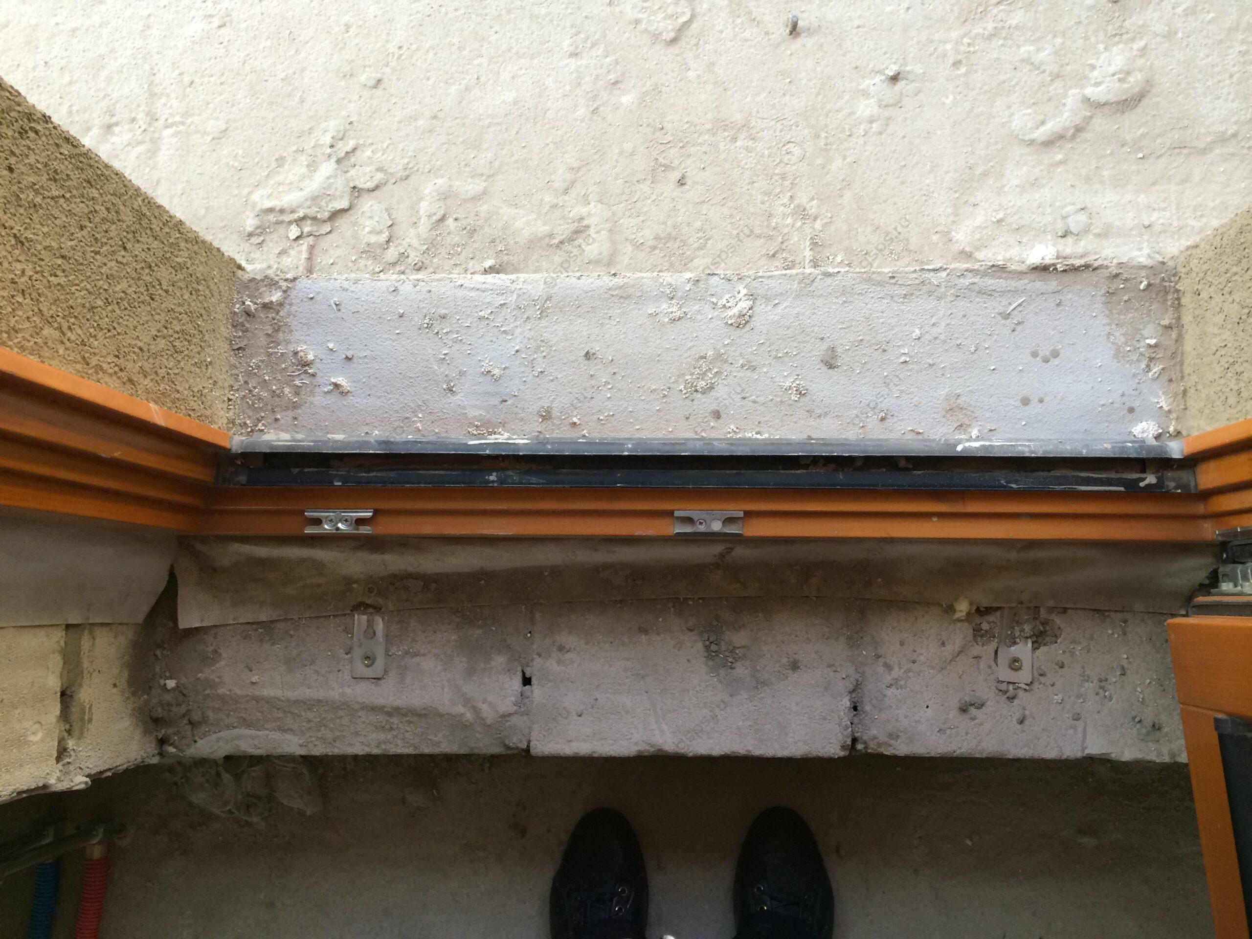 Демонтаж балконного порога