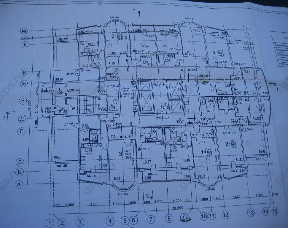 Серия И155Б план этажа
