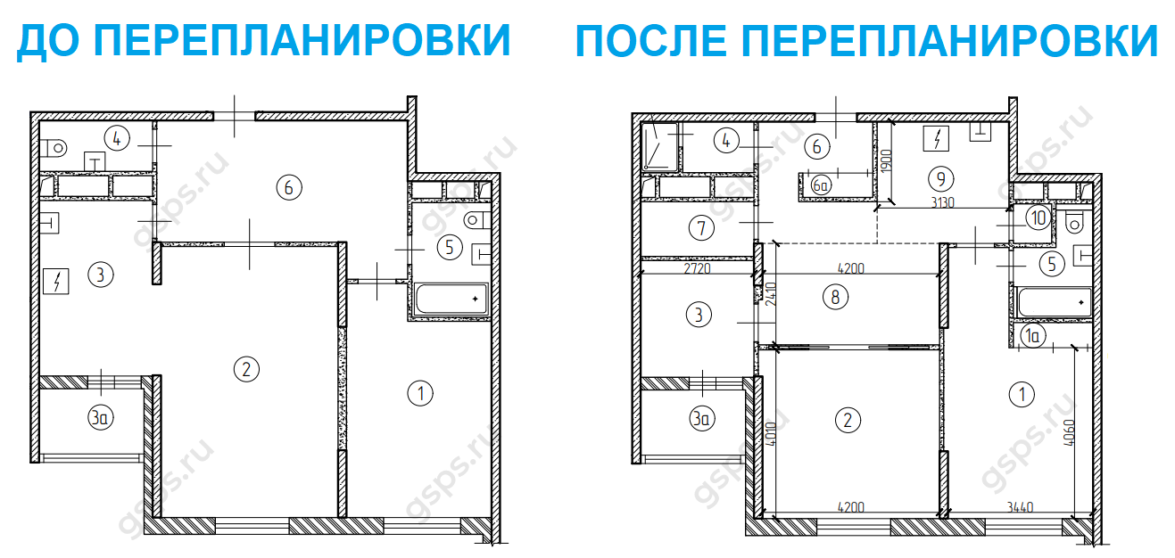 Куда можно делать выходы из санузлов в 2024 году: в кухню, жилую комнату,  гостиную, коридор.